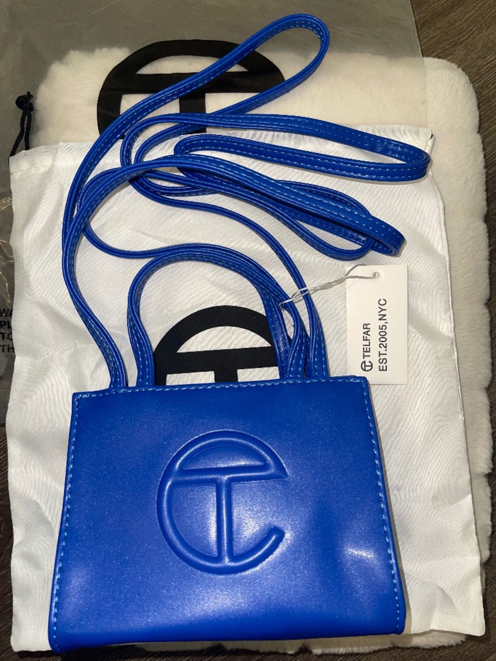 Cobalt Small Blue Shopping Bag